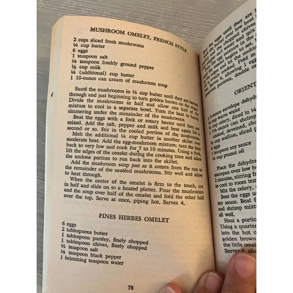The Fabulous Egg Cookbook - 1979